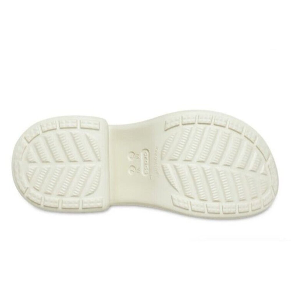 Crocs Womens Size 9 Siren Clog Platform Block High Heels Bone / White US W9/M7 - Picture 12 of 16